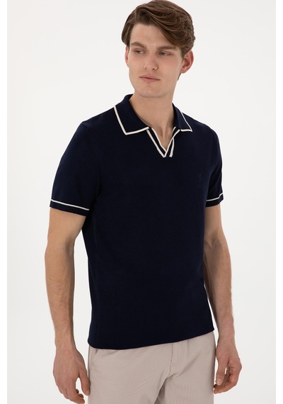 U.s. Polo Assn U.s. Polo Logolu Slim Fit Polo Yaka Kısa Kollu Kazak Erkek Kazak G081sz0tkpu9469 Lacivert U.s. Polo Assn U.s. Polo Logolu Slim Fit Polo Yaka Kısa Kollu Kazak Erkek Kazak G081sz0tkpu9469 Lacivert
