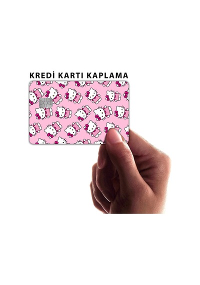 Hello Kitty Kredi Kart Kaplama Sticker