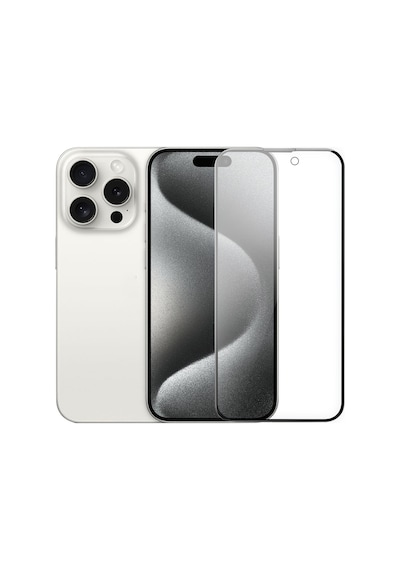 Apple iPhone 15 Pro Max Uyumlu Wiwu Wi-ıp002 Ahize Toz Önleyici Ekran Koruyucu Ve Kamera Lens Koruyucu Set