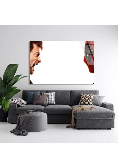 Deadpool Cam Tablo 125x80 Cm Deg1366