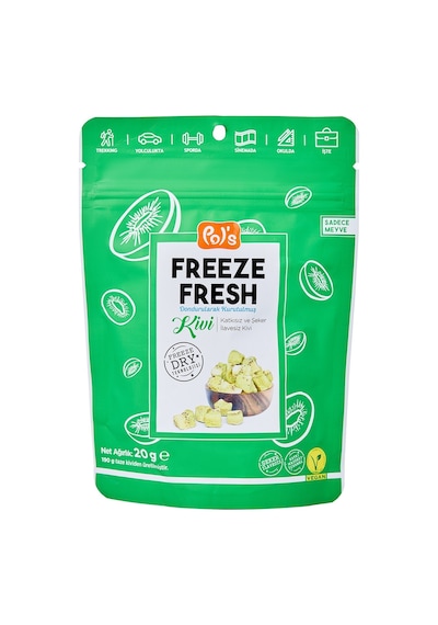 Pols Freze Fresh Kivi 20 G - 8 Adet Tarı