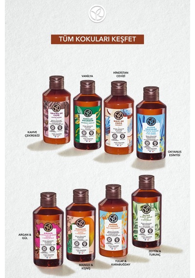 Yves Rocher Duş Jeli - Nemlendirici Tropikal Hindistan Cevizi -sls,sles İçermez,vegan-200ml Diğer