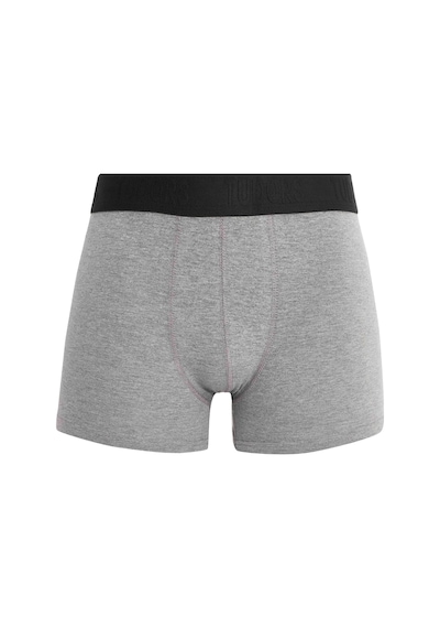 Tudors Erkek 6'lı Premium Seri Pamuklu Likralı Esnek Kumaş Boxer Damat Bohçası Çeyiz Seti -51602 Çok Renkli