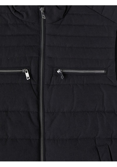 Lcwaıkıkı Classic Siyah Regular Fit Dik Yaka Erkek Şişme Yelek