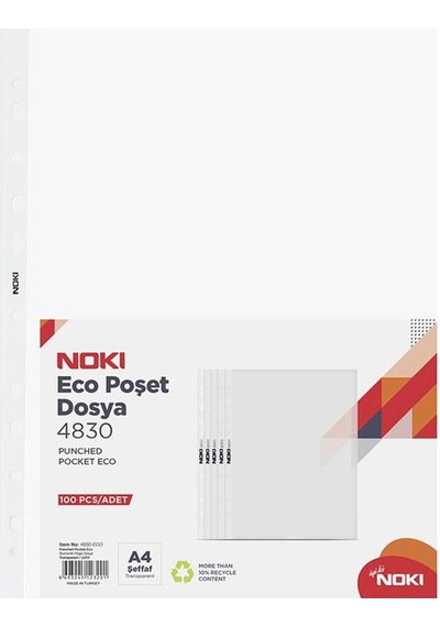 Noki Poşet Dosya 100 Adet