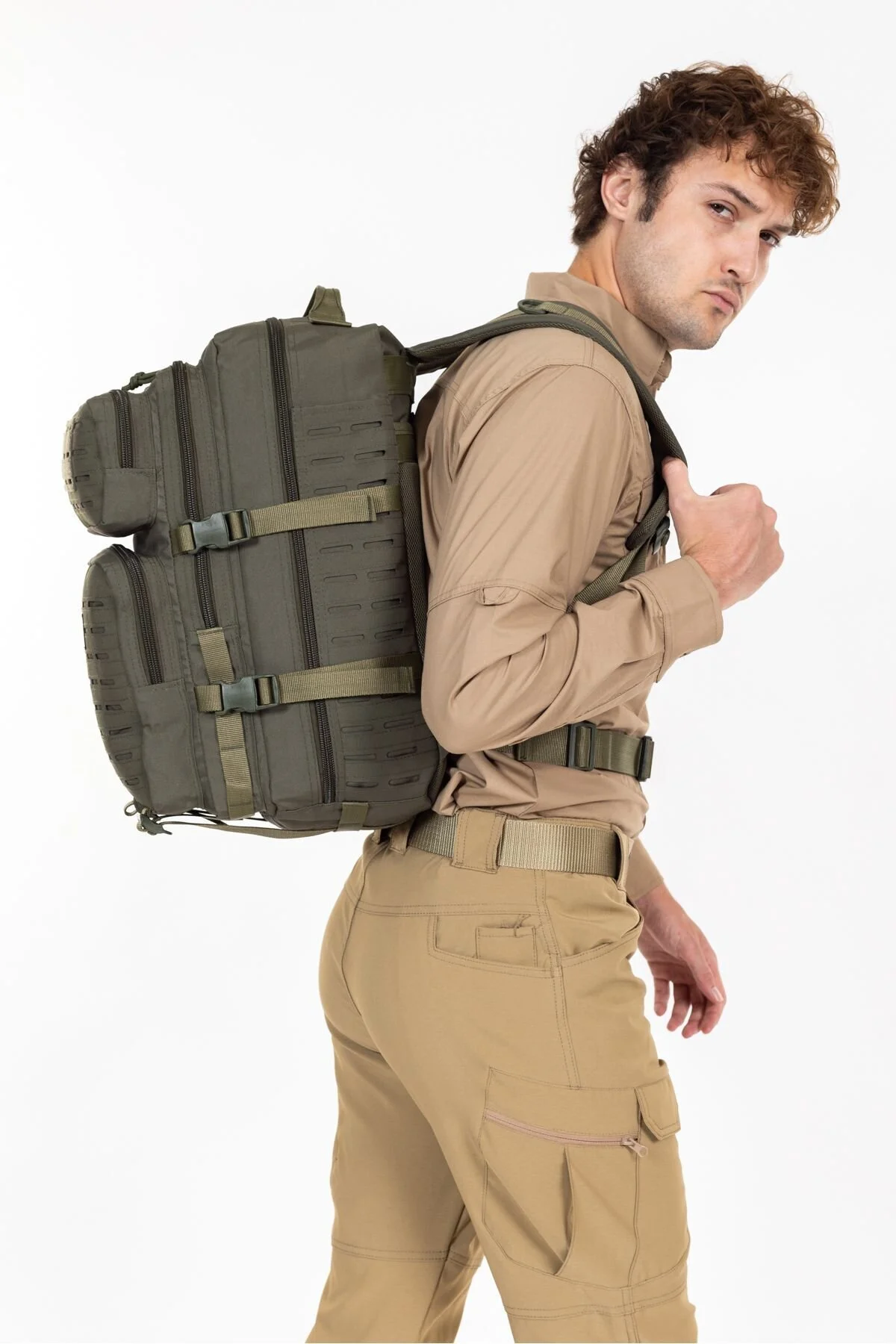 Akıncılar Outdoor Akn 45 Lt Taktik Sırt Çantası Jandarma Haki