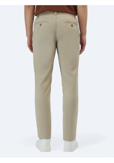 Kip Vizon Dokuma Casual Pantolon Vizon