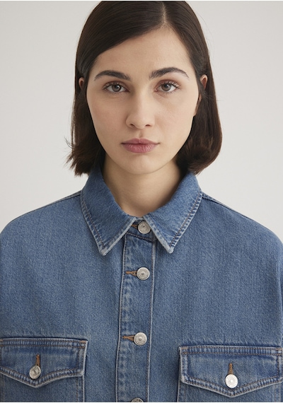 Mavi - Bekka Classic Denim Indigo Mavisi Jean Gömlek 1211000-89250 Mavi