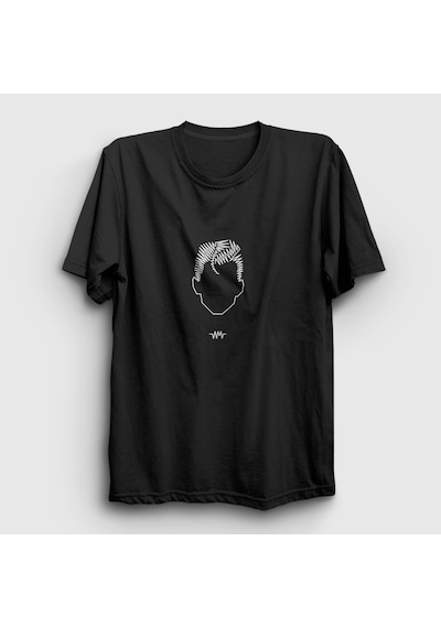 Presmono Unisex Face Arctic Monkeys T-shirt Siyah