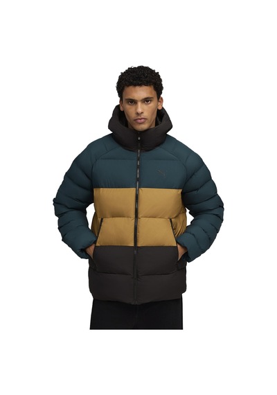 Puma Mono Hooded Erkek Yeşil Günlük Stil Mont 68836775 1684389 Yeşil
