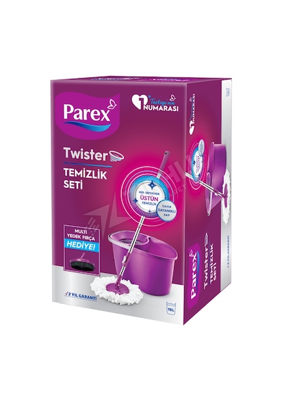 3 Adet Parex Twister Otomatik Temizlik Seti