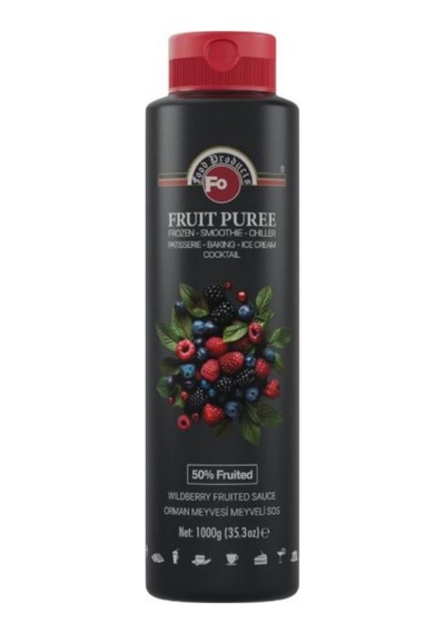 Fo Orman Meyveli Püre Frozen 1000 Gr