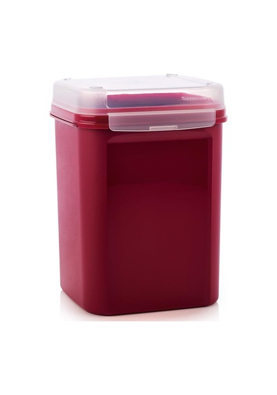 Tupperware Özel Kare Bordo Kutu 5.5L