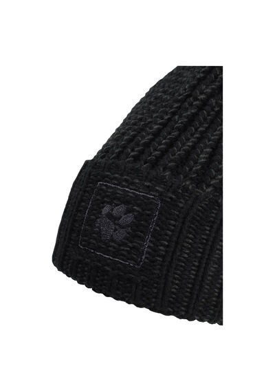 Jack Wolfskın Jack Wolfskin Badge Paw Unisex Bere 6000 Siyah