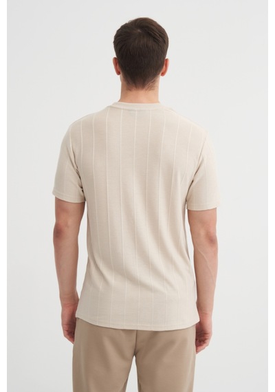 Cazador Erkek T-shirt 42030 Bej