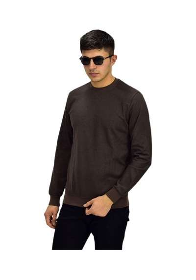 Erkek Spor Sıfır Yaka Sweatshirt R2270 Bgl-st03187 001