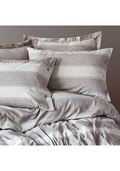 Apricitas Double Comfort Tek Kişilik Nevresim Takımı Dark Bej Desenli