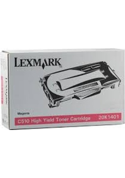 Lexmark 20K1401 C510 Kırmızı Laser Toner .6.000 S.