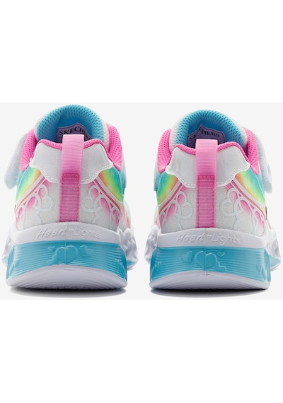Skechers Flutter Heart Lights - Groovy Swirl Büyük Kız Çocuk Beyaz Işıklı Spor Ayakkabı 303253l Wmlt Beyaz Skechers Flutter Heart Lights - Groovy Swirl Büyük Kız Çocuk Beyaz Işıklı Spor Ayakkabı 303253l Wmlt Beyaz