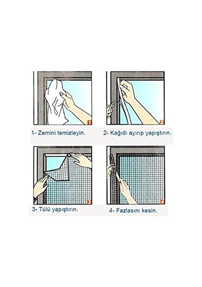 Besthırdavat Sintak Pencere Sinekliği 75cmx125cm