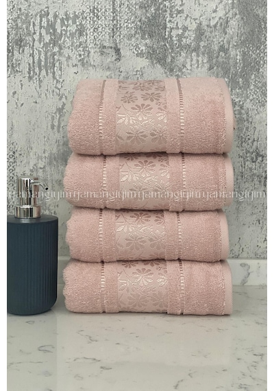 Özdilek Blossom El-yüz Havlusu 4 Adet- Pembe