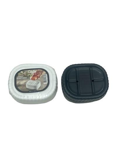 Set Üstü Katı Sabunluk Kapaklı Plastik 4801 Diğer