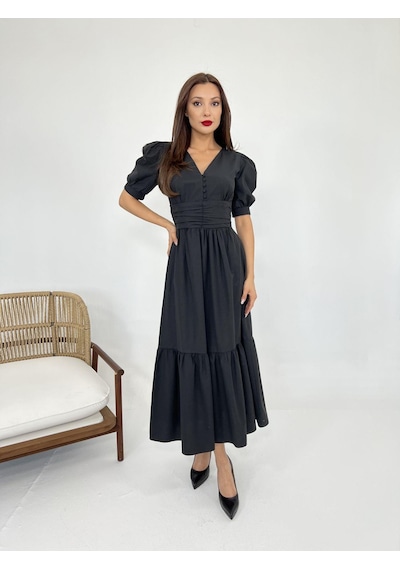 Etiler Collection 6411 Elbise-siyah S