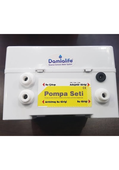 Su Arıtma Cihazı Pompa Seti 75 80 100 Gpd Uyumlu