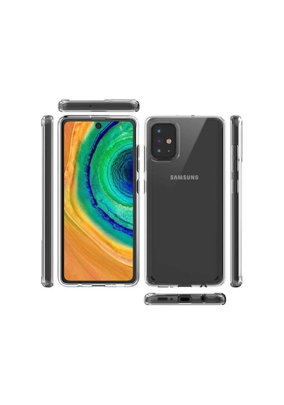 Galaxy A51 Darbe Emici Kamera Korumali Antisok Seffaf Kilif 565511522