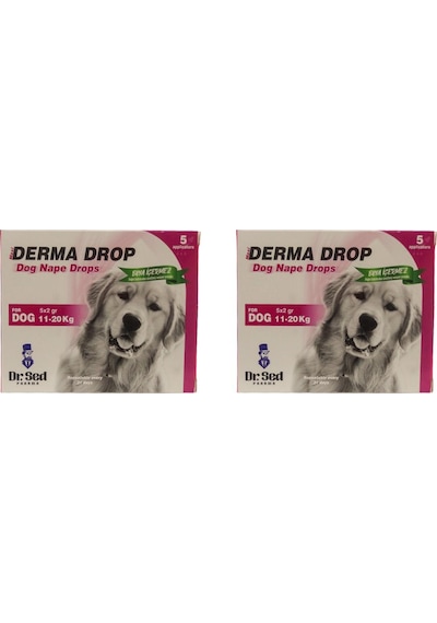 Dr Sed Pharma Derma 11-20 kg Köpek Dış Parazit Damla 2 Kutu Dr Sed Pharma Derma 11-20 kg Köpek Dış Parazit Damla 2 Kutu