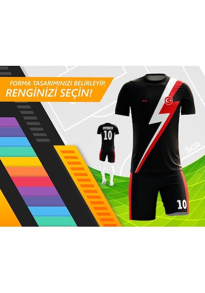 Acr Giyim Kişiye Özel Futbol Forması - Dizayn : Yıldırım