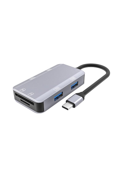 Microcase AL4588 6 İn1 USB OTG SD/TF Type C 4xUSB 3.0 Kart Okuyucu