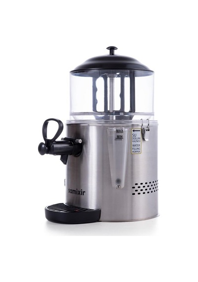 Samixir Hot 5 Lt Panoramik Karıştırıcılı Sıcak İçecek Dispanseri Makinesi Sc-05