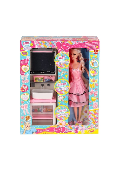 Oyd-02390 Bebek Ve Aynalı Lavabo Oyun Seti -oydaş Oyuncak - Izbp-890746 1 Adet