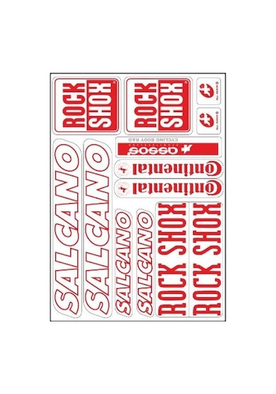 Salcano 001 Bisiklet Sticker Standart