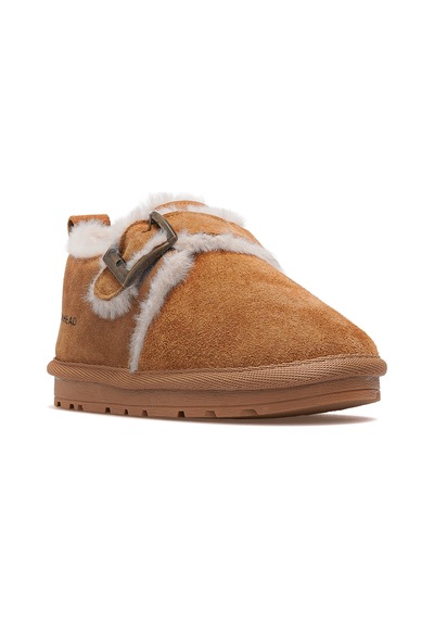 Buckhead Slıde Unisex Çocuk Kürklü Günlük Bot 25k Buck3066 Camel Camel