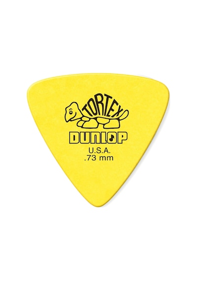 Jim Dunlop 431p.73 Tortex Triangle Yellow 6'lı Paket Pena 0.73 Mm