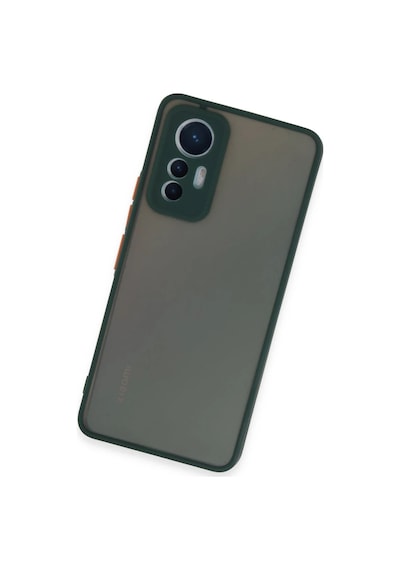 Gees Global Mi 12 Lite Kılıf Montreal Silikon Kapak - Yeşil Gbzs