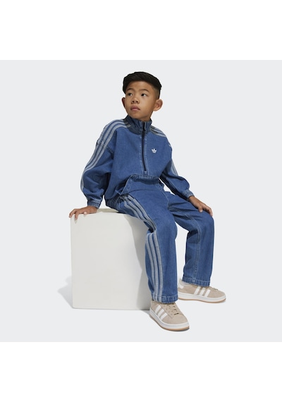 Adidas Çocuk Mavi Jean 2'li Takım Jc7871 Mavi