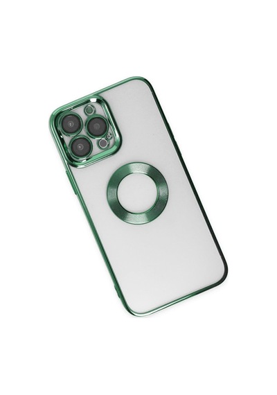 Apple Uyumlu iPhone 13 Pro Kılıf Hole Lazer Silikon Kapak