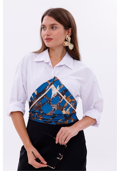 Gece Leoparı Model Fular Bandana Şal Estascarf 70x70 Cm Renkli