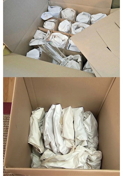 40x60 Tabak - Bardak Eşya Sarma Taşıma Taşınma Paketleme Kağıdı 100 Adet - Koli Bandı Hediye
