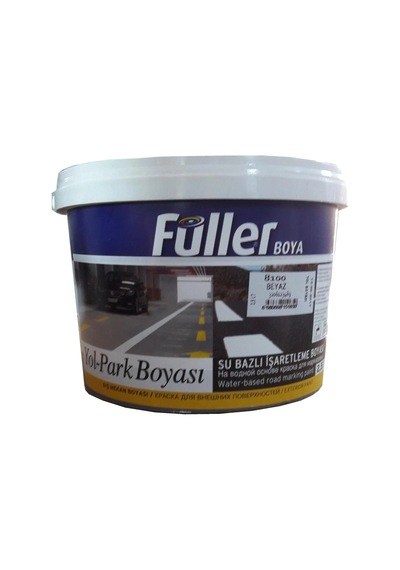 Mey İthalat Füller Beyaz Yol Çizgi Boyası 2,5 Litre Su Bazlı 0.2 KG