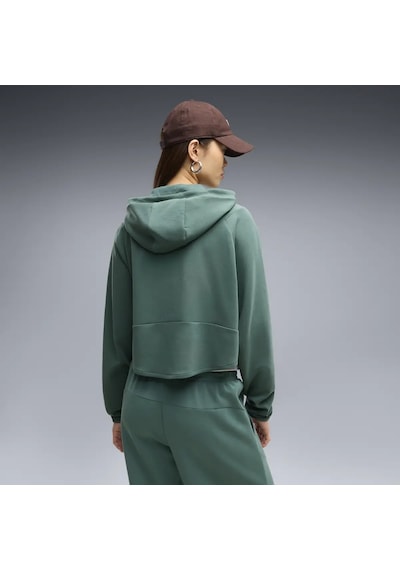 Puma Pumatech Sense Hoodie Yeşil Kadın Sweatshirt