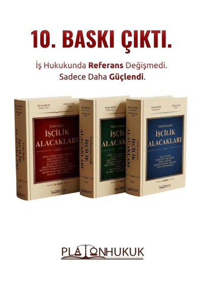 İşçilik Alacakları 3 Cilt 10.baskı