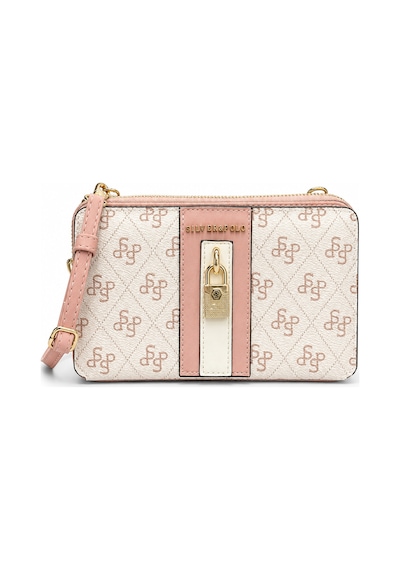 Silver & Polo Silver Polo Çapraz Askılı Kadın Çanta Pembe 1038
