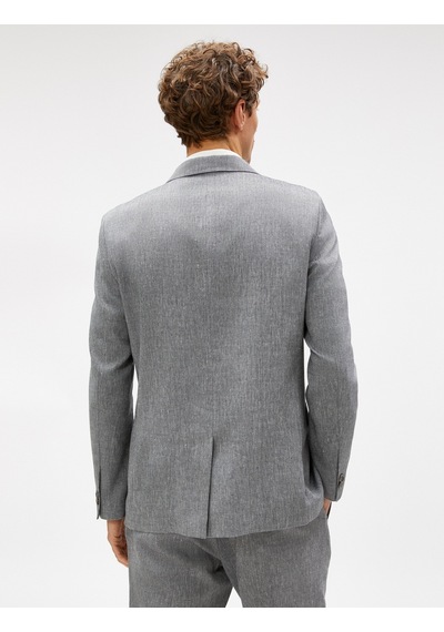 Koton Yazlık Ceket Blazer Cep Detaylı Düğmeli Antrasit 3sam50061hw 3SAM50061HW927 Antrasit Koton Yazlık Ceket Blazer Cep Detaylı Düğmeli Antrasit 3sam50061hw 3SAM50061HW927 Antrasit