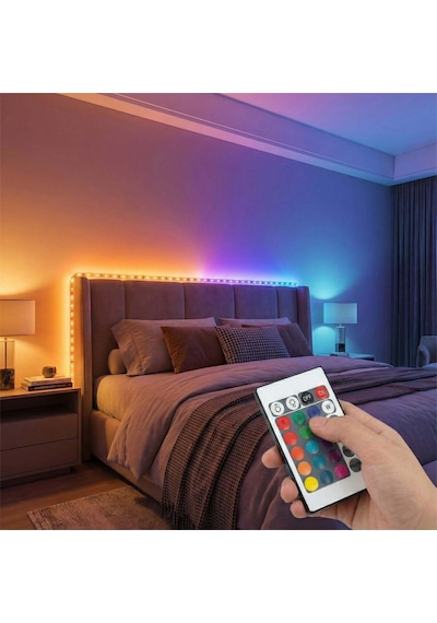 Panther Pt-355 Usb Rgb Şerit Led Işık 5m