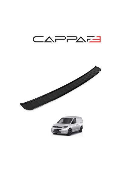 Volkswagen Caddy 2021- Yılı Ve Sonrası Uyumlu Arka Tampon Eşiği Parlak