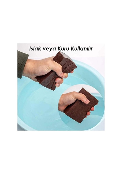 3 Lü Zımpara Süngeri Seti 80-100-120 Kum Ahşap Metal Boya Vernik Yüzey Zımparalama Takozu